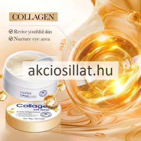 Sadoer Collagen Eye Mask kollagénes szemmaszk 80g 60db 30pár