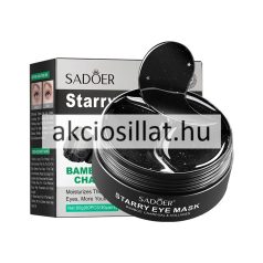 Sadoer Starry Eye Mask 60 darabos bambusz szenes szemmaszk tégelye és doboza.