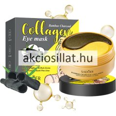   Sadoer Collagen Bamboo Charcoal Eye Mask szemmaszk 60db/30 pár