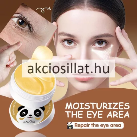 Sadoer Eye Mask Golden Snail aranycsiga szemmaszk 80g 60db