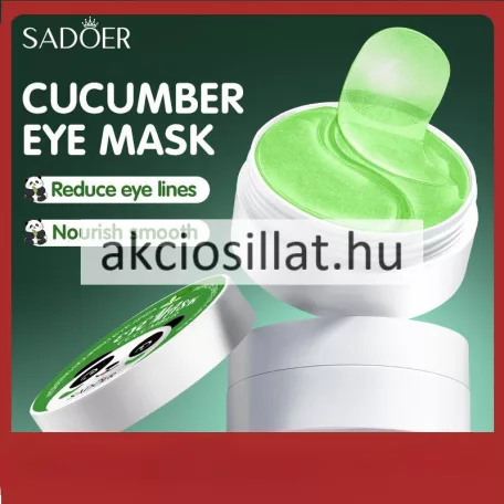 Sadoer Eye Mask Cucumber uborkás szemmaszk 80g 60db