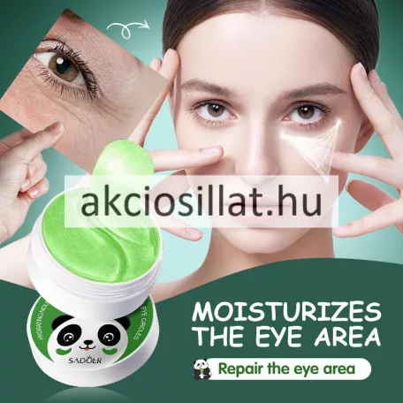 Sadoer Eye Mask Cucumber uborkás szemmaszk 80g 60db