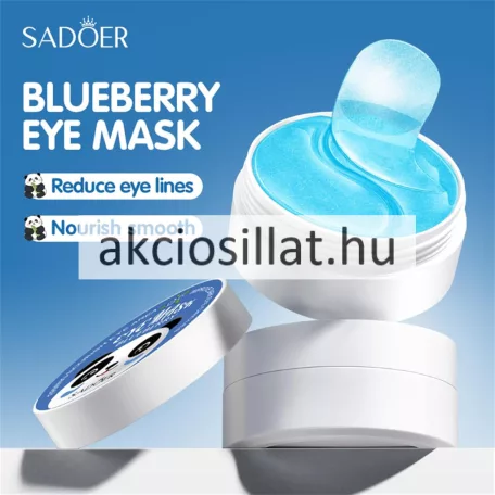 Sadoer Eye Mask Blueberry áfonyás szemmaszk 80g 60db