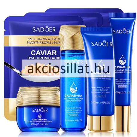 Sadoer Caviar Hyaluronic Acid Essence kaviáros hialuronsavas arcápló szérum 30ml