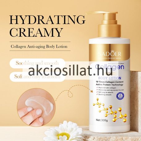 Sadoer Collagen Kollagénes Öregedésgátló Testápoló 300g