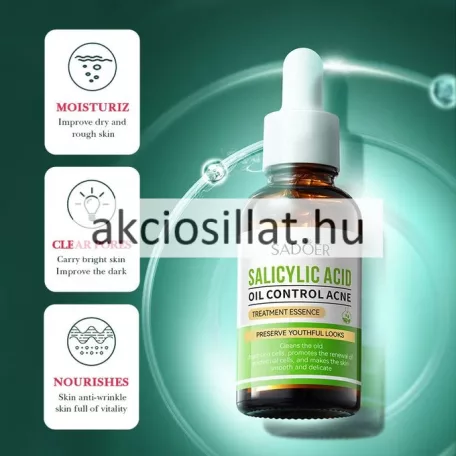 Sadoer Salicylic Acid Oil Control Acne Essence arc esszencia 30ml