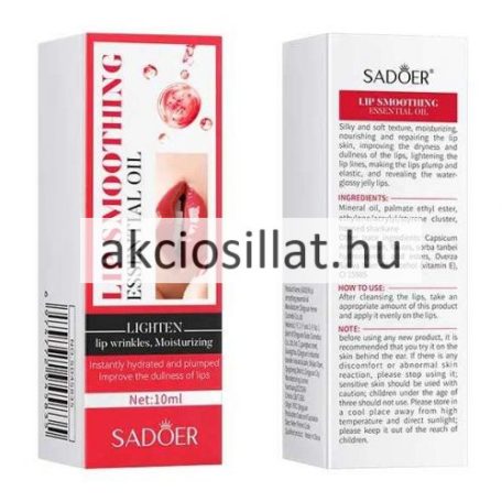 Sadoer Lip Smoothing Essential Oil ajakdúsító olaj 10ml