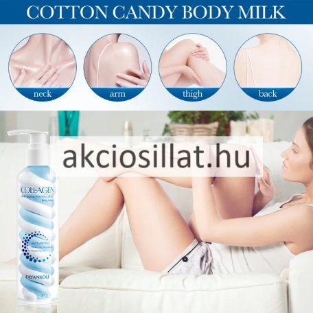 Fayankou Collagen Kollagénes Öregedésgátló Pillecukor Testápoló 200ml
