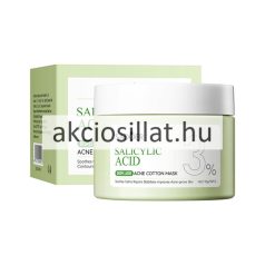   Sadoer Salicylic Acid 3% Acne Cotton Mask Szalicilsavas Akne Elleni Pamutmaszk 110g/55db
