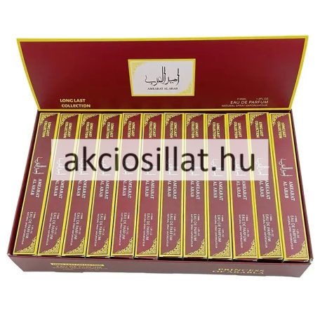 Prefer Love Amearat Al Arab Princess Of Arabla 35ml EDP flakonja édes gyümölcsös és virágos illatjegyekkel.