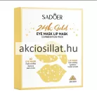 Sadoer 24k Gold szem- és ajakmaszk kombinált csomag 9gx10db