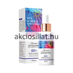   Sadoer fényvédő fehérítő szérum hialuronsavval és nikotinamiddal SPF60+ 50ml