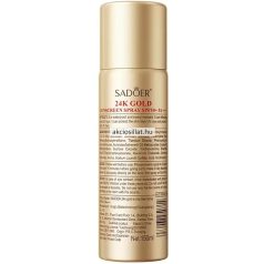 Sadoer 24K Gold & Niacinamide fényvédő spray SPF50+ 150ml