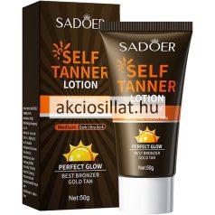 Sadoer Self Tanner Lotion Önbarnító Testápoló 50g