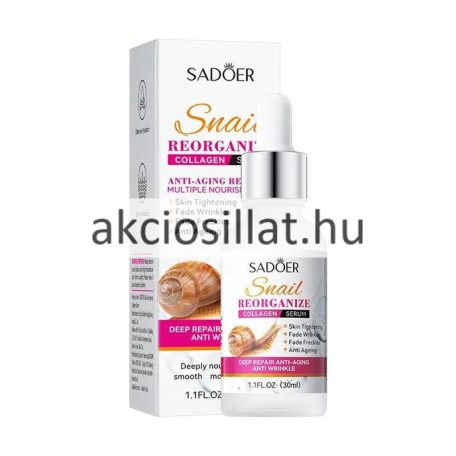 Sadoer Snail Collagen Serum arcszérum 30ml