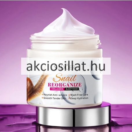 Sadoer Snail Reorganize Collagen Sleep Mask éjszakai arcmaszk 110g