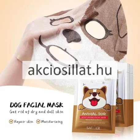 Sadoer Animal Fun Dog Mask Hidratáló Fátyolmaszk 25g
