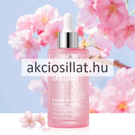 Sadoer Collagen Sakura Elastic Moist Hydrate Serum Kollagénes Japán cseresznyevirágos arcszérum 100ml