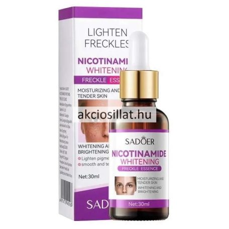 Sadoer Nicotinamide Whitening fehérítő és világosító arcszérum 30ml