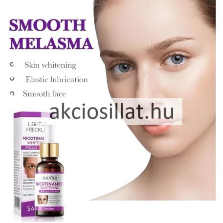 Sadoer Nicotinamide Whitening fehérítő és világosító arcszérum 30ml