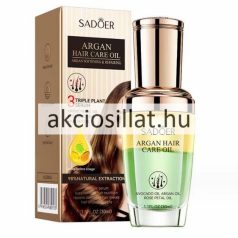   Sadoer Argan Oil Hair Care Oil Triple Plant Serum Hajolaj 40ml