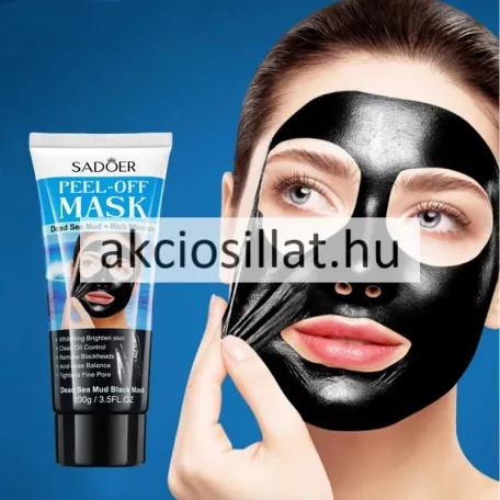 Sadoer Peel-Off Mask Dead Sea Mud + Rich Minerals Lehúzható Arcmaszk Holt Tengeri Ásványokkal 100g