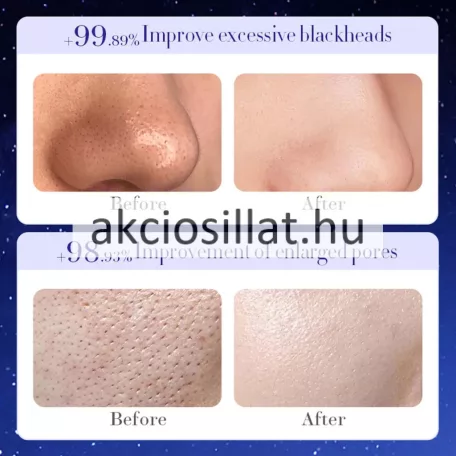 Sadoer Star Mask Clear Collagen Active Charcoal Kollagénes Faszenes Arcmaszk 100g
