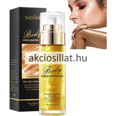   Sadoer Body Highlighter Oil #02 Gold Csillámos Testápoló olaj 85ml