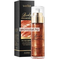   Sadoer Body Highlighter Oil #03 Bronze Gold Csillámos Testápoló olaj 85ml