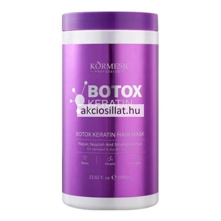 Kormesic Botox Keratin Hajmaszk 1000ml