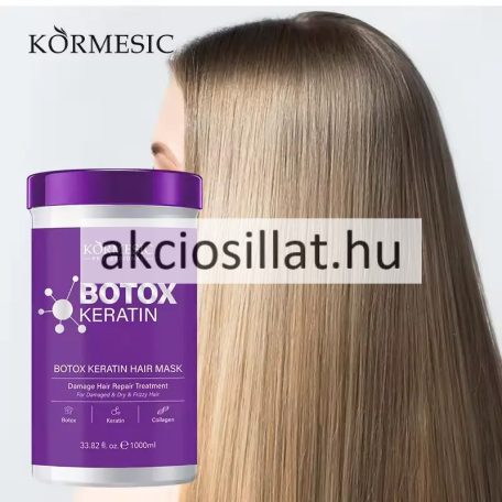 Kormesic Botox Keratin Hajmaszk 1000ml