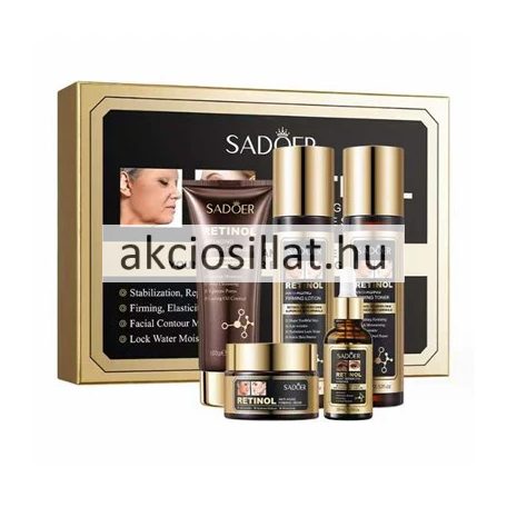 Sadoer Retinol Anti-Ageing Firming Five Piece Set Öregedésgátló szett