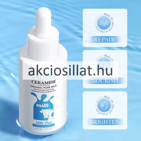 Sadoer Ceramide Milk Plus Whitening Serum Arcszérum 40ml