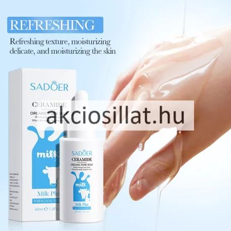 Sadoer Ceramide Milk Plus Whitening Serum Arcszérum 40ml