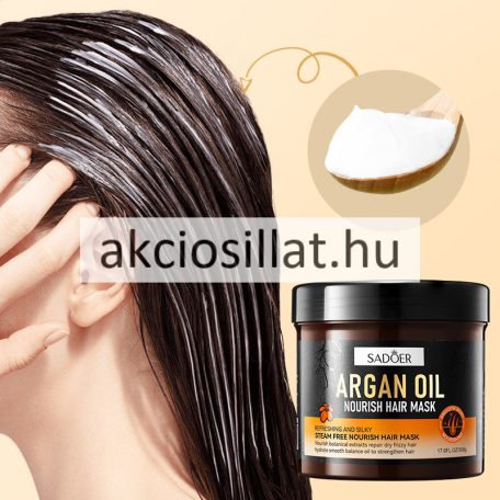 Sadoer Argánolajos hajmaszk 500g