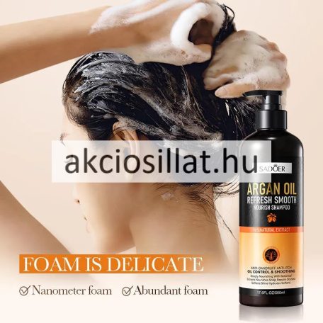 Sadoer Argánolajos korpásodás elleni sampon 500ml
