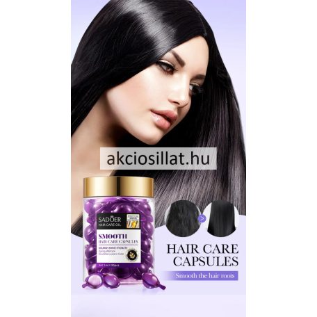 Sadoer Argan Oil Levendula Smooth Hair Care Capsules Hajápoló kapszula argán és levendula olajjal 30 db