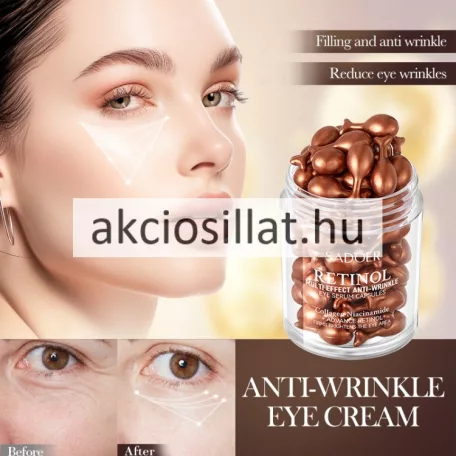 Sadoer Retinol Multi-Effect Ránctalanító Szemszérum retinollal és kollagénnel 45x0.34g