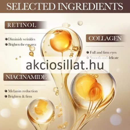 Sadoer Retinol Multi-Effect Ránctalanító Szemszérum retinollal és kollagénnel 45x0.34g
