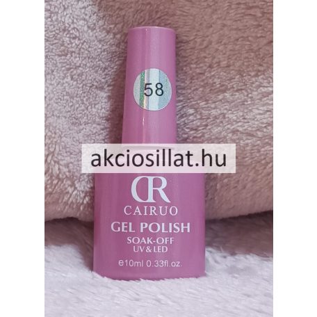 CR Cairuo Gel Polish UV & LED No.58 Gél Lakk 10ml