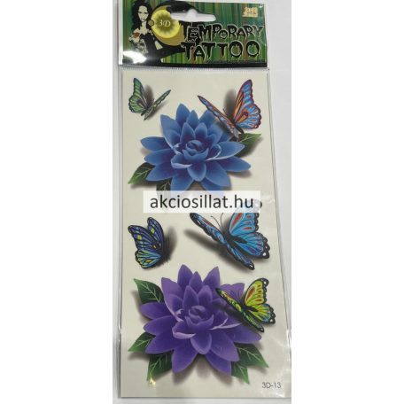 Gyerek tetoválás Tetováló matrica 10db 3D-13