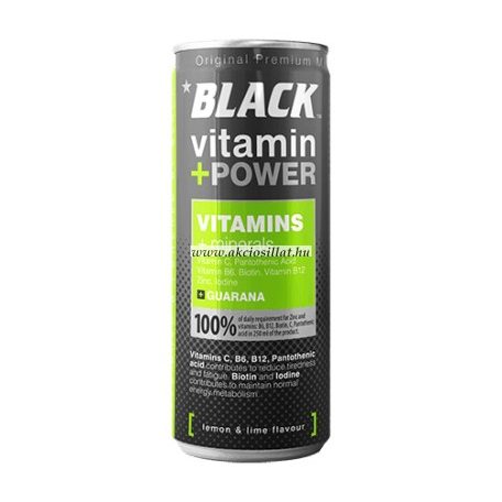 Black Minerals Vitaminital 250ml