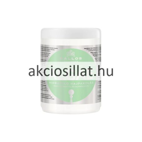 Kallos Kjmn Alga hidratáló hajpakolás alga kivonattal és olívaolajjal 1000ml