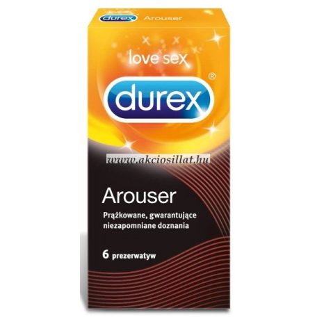Durex Arouser bordázott óvszer 6db