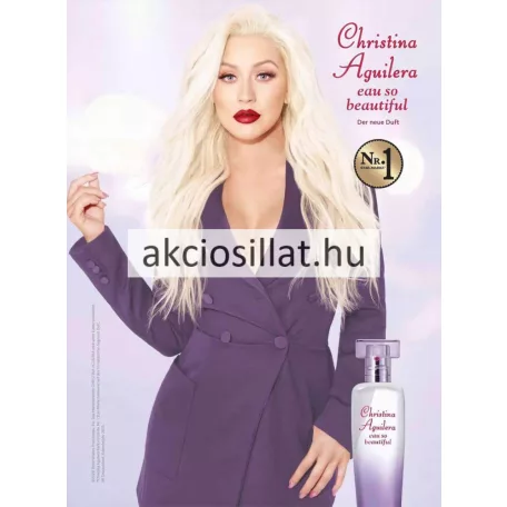 Christina Aguilera Eau So Beautiful EDP 15ml női parfüm