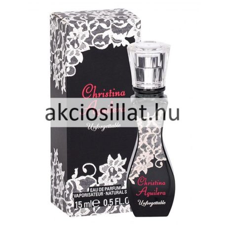 Christina Aguilera Unforgettable EDP 15ml női parfüm