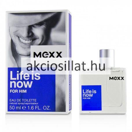 Mexx Life Is Now For Him EDT 50ml Férfi parfüm