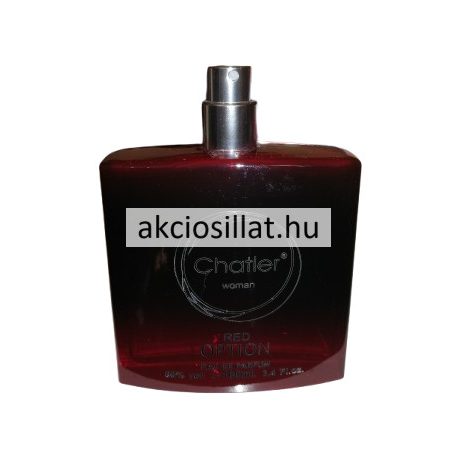 Chatler Red Option TESTER EDP 50ml / Yves Saint Laurent Black Opium Over Red parfüm utánzat