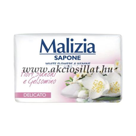 Malizia-Delicato-feher-virag-es-jazmin-szappan-90g