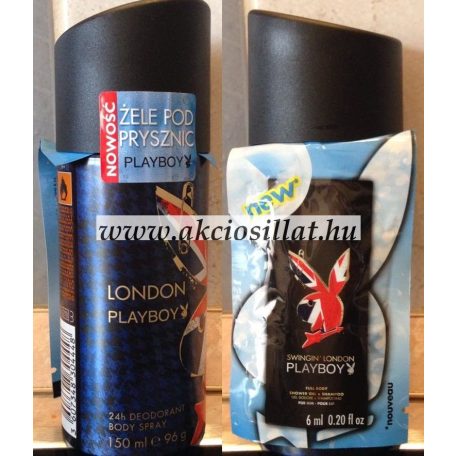 Playboy-London-dezodor-150ml-ajandek-London-tusfurdo-6ml